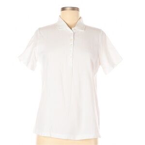 NWT Outer Banks White Ladies Excellent Quality Egyptian Cotton Polo XL
